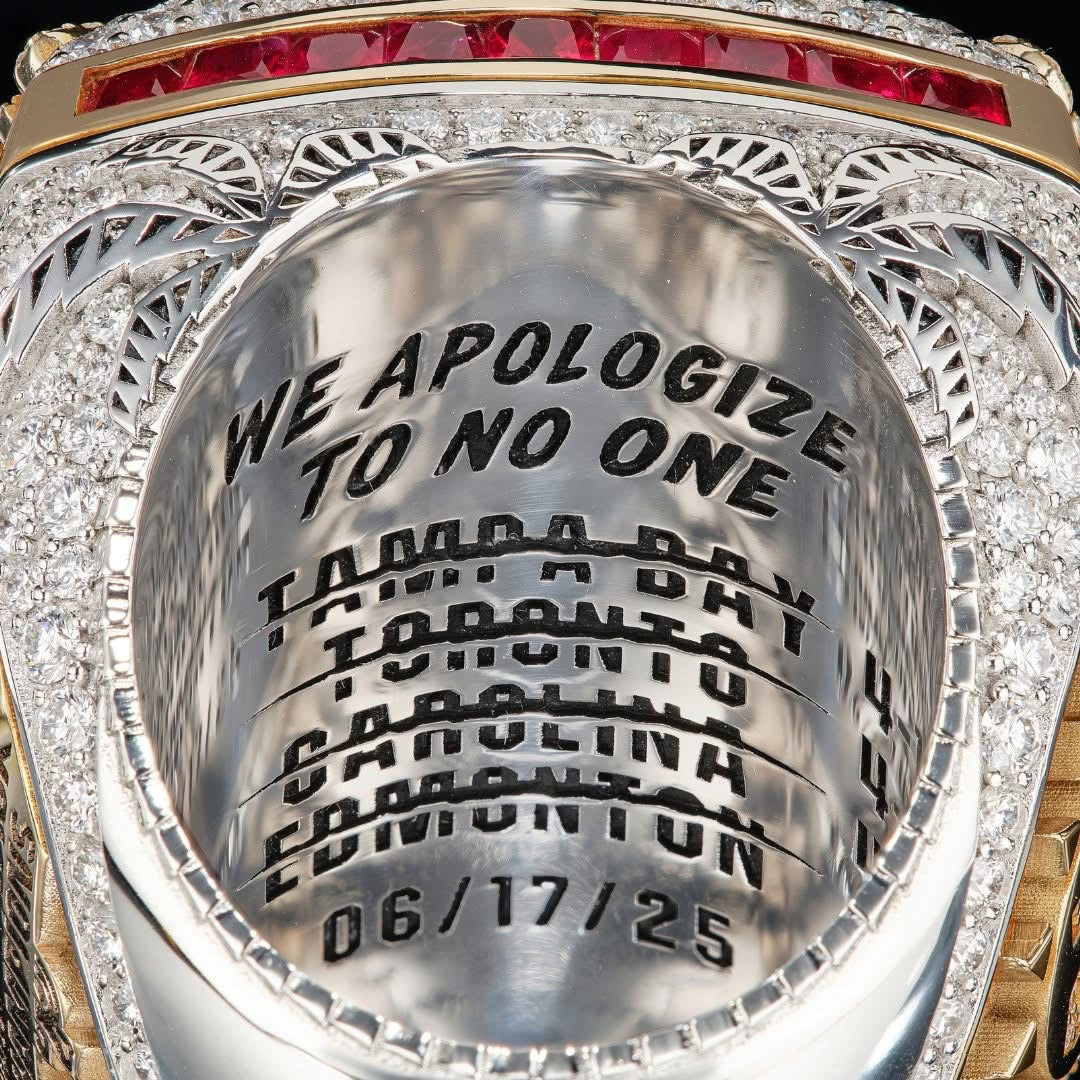 Pre Order: 2025 Florida Panthers Stanley Cup Championship Ring - Premium Legend Series