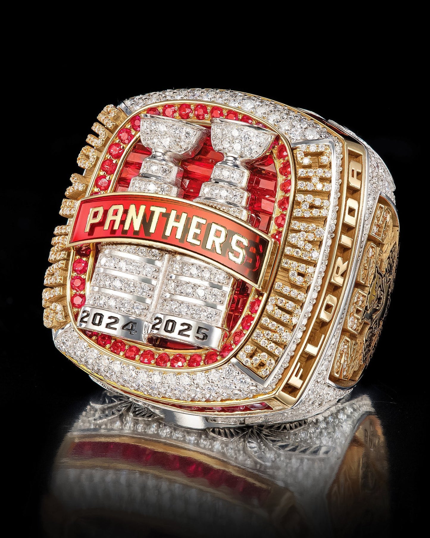 Pre Order: 2025 Florida Panthers Stanley Cup Championship Ring - Premium Legend Series