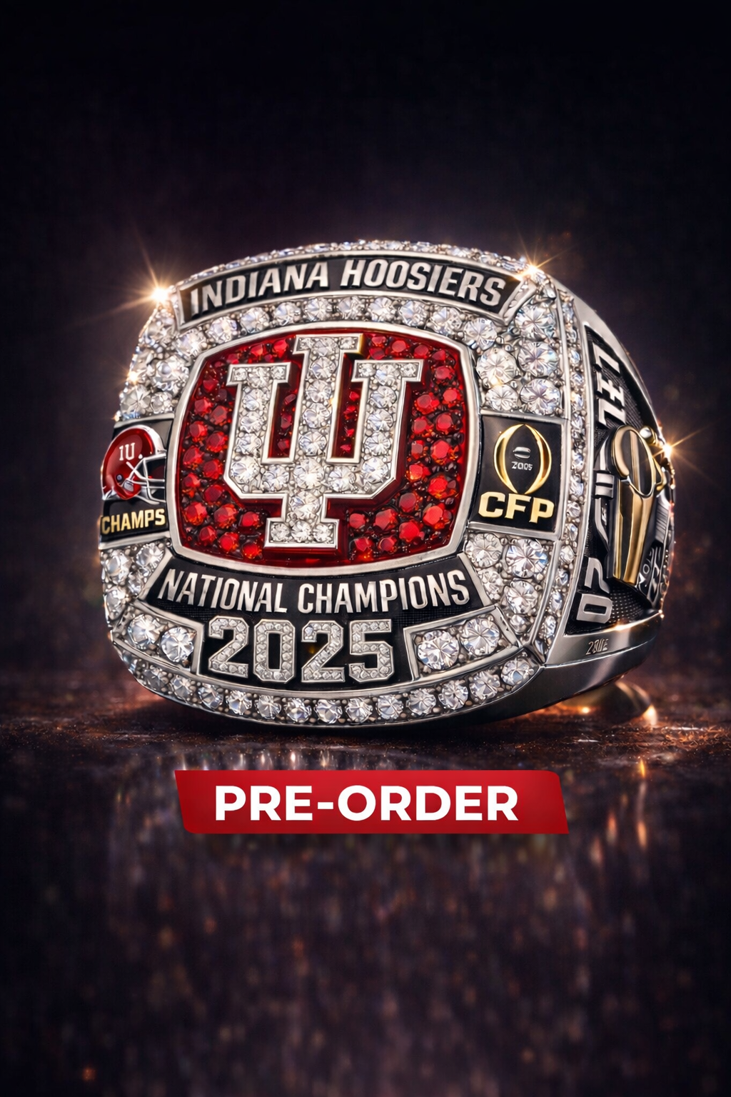 Pre-Order: 2025 Indiana Hoosiers National Championship Ring - Standard Series - Legend Sports Rings