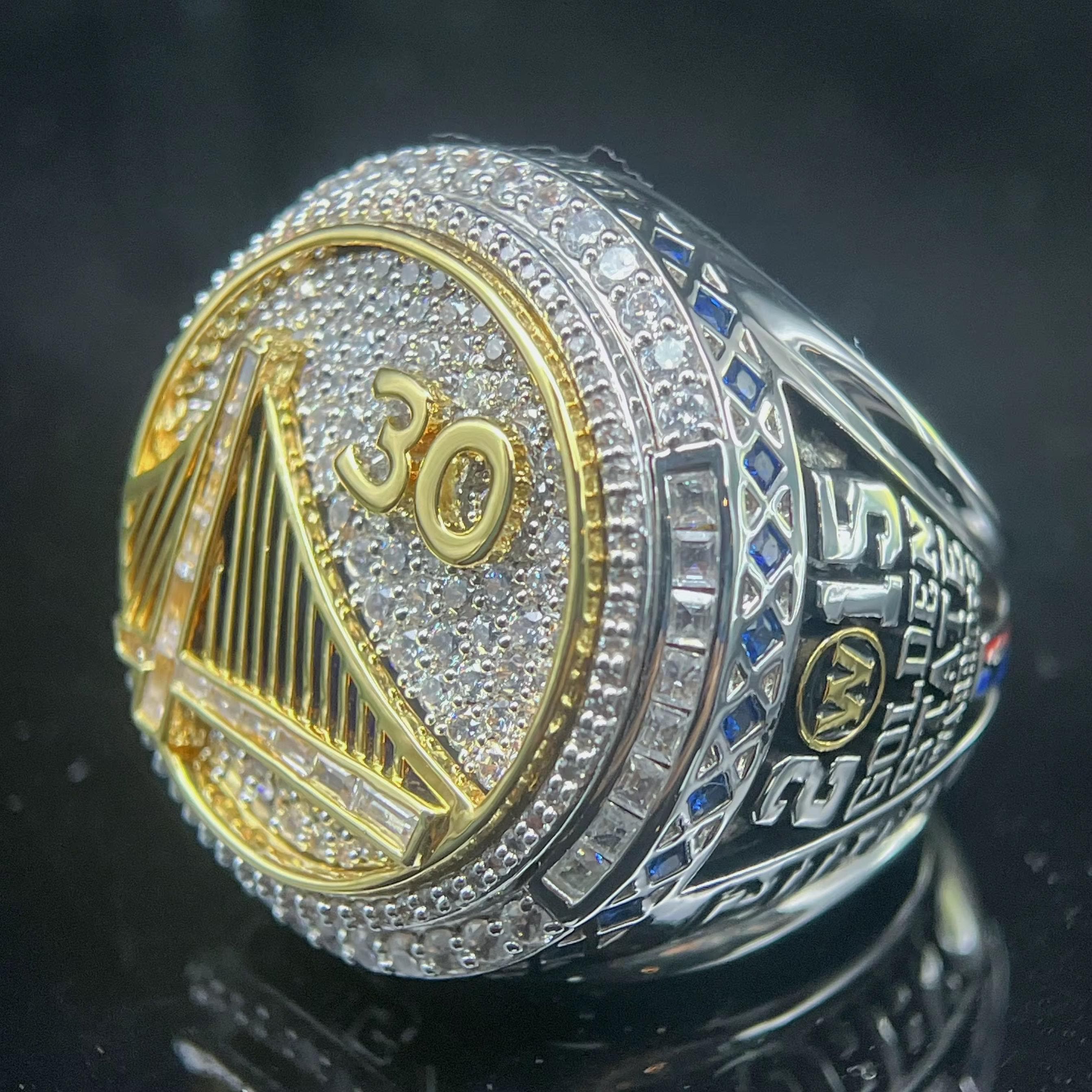 2015 Golden State Warriors NBA Championship Ring - Premium Legend Series