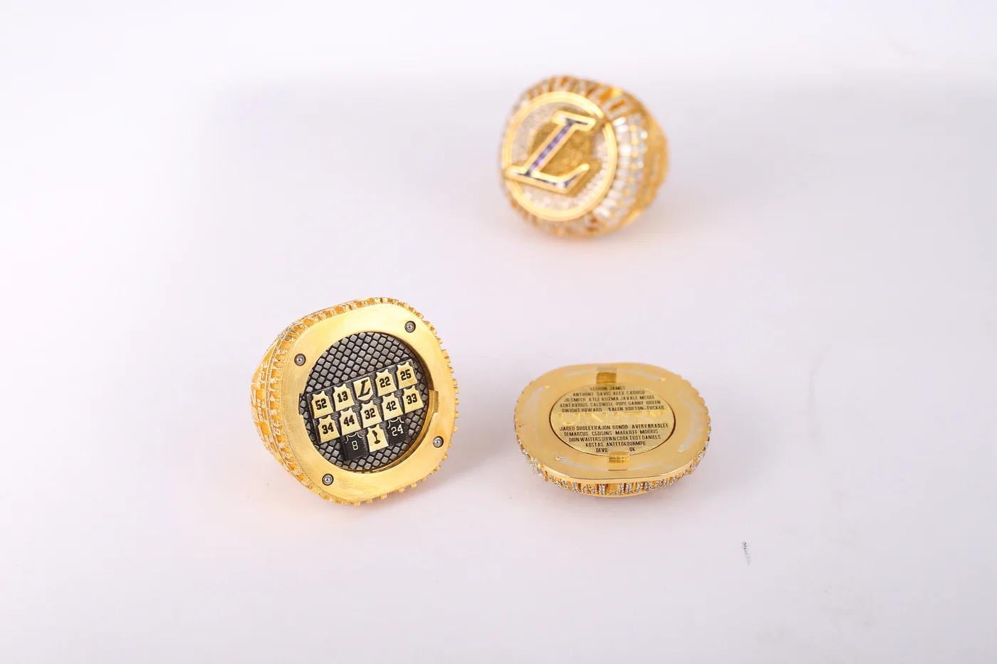 2020 Los Angeles Lakers NBA Championship Ring - Premium Legend Series