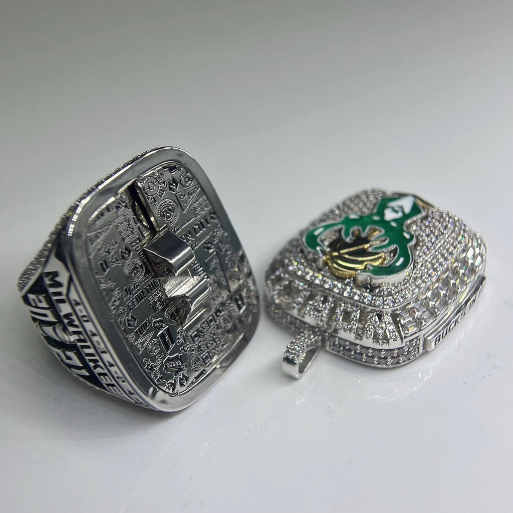 2021 Milwaukee Bucks NBA Championship Ring - Premium Legend Series