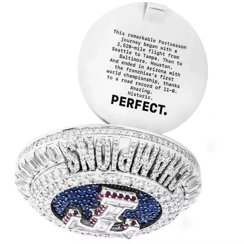 2023 Texas Rangers World Series Championship Ring - Premium Legend Series