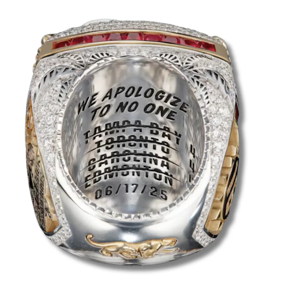 Pre Order: 2025 Florida Panthers Stanley Cup Championship Ring - Standard Series
