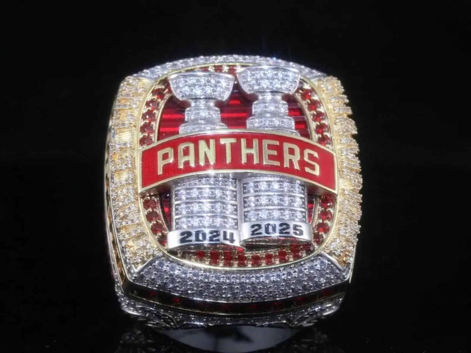 2025 Florida Panthers Stanley Cup Championship Ring - Premium Luxury Series