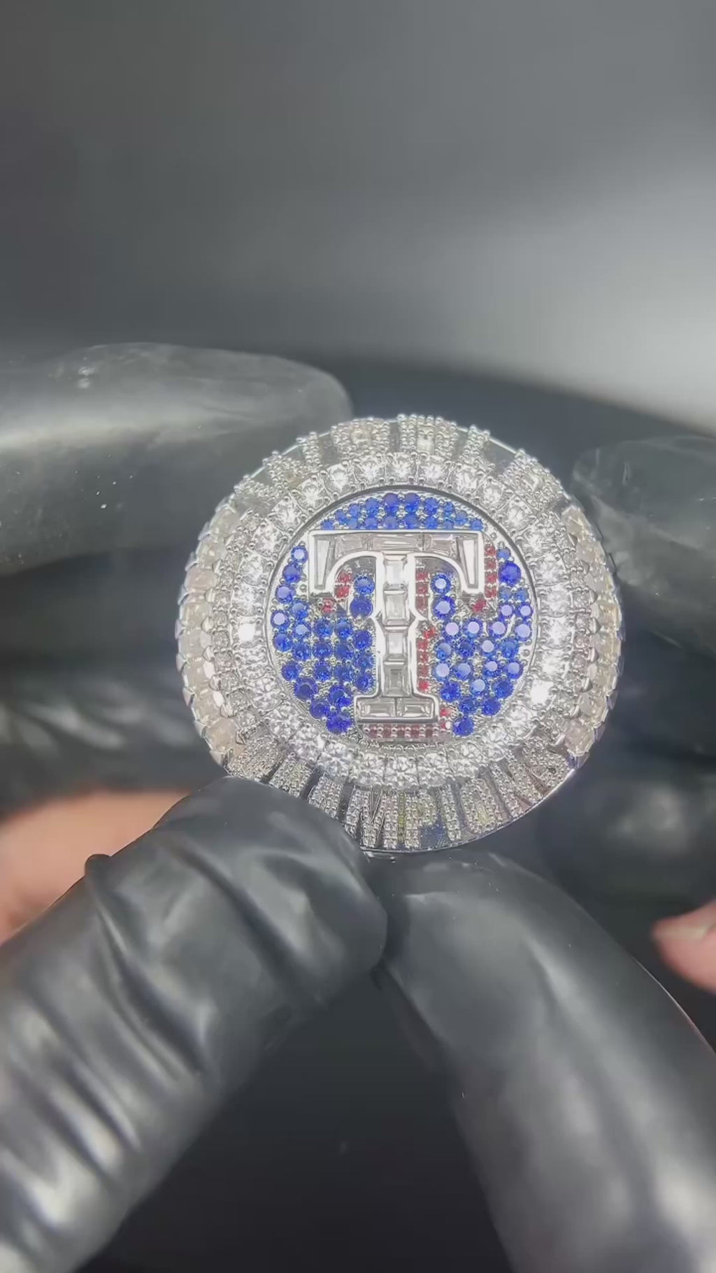 2023 Texas Rangers World Series Championship Ring - Premium Legend Series
