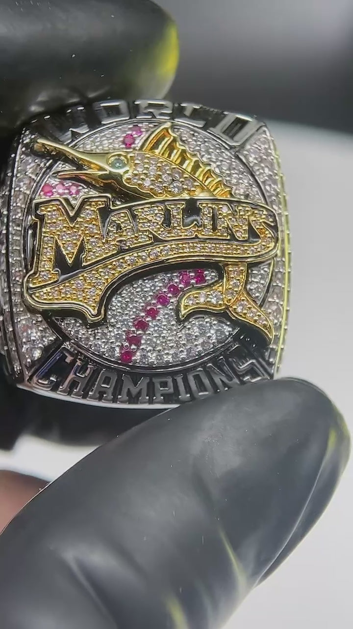 2003 Florida Marlins World Series Championship Ring - Premium Legend Series