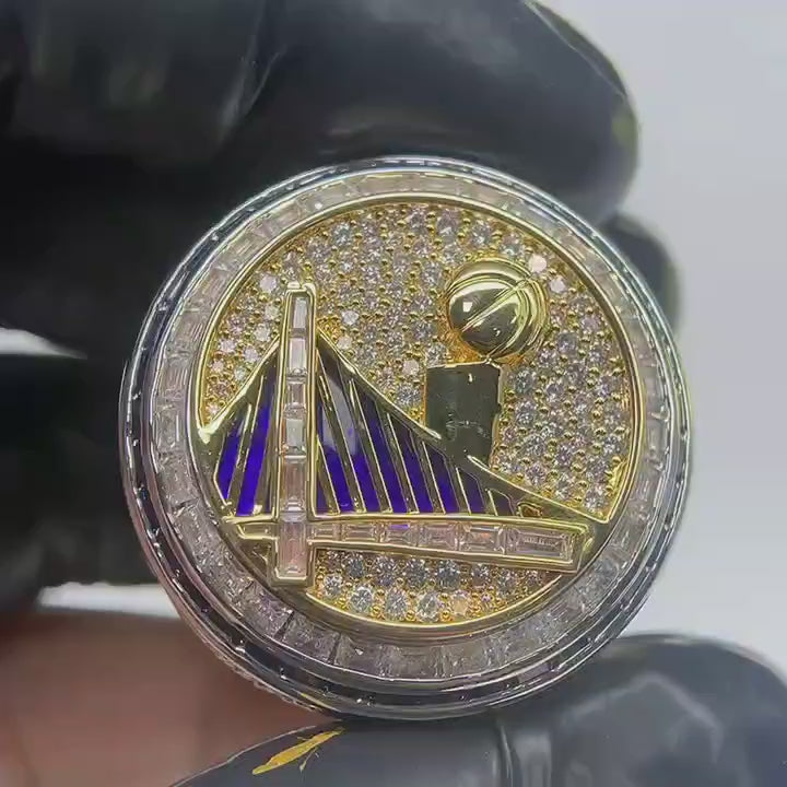 2017 Golden State Warriors NBA Championship Ring - Premium Legend Series