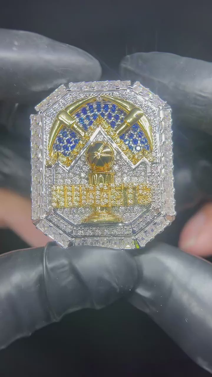 2023 Denver Nuggets NBA Championship Ring - Premium Legend Series